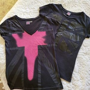 Zumba England Tees (2) mediums